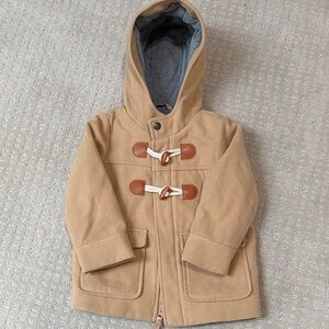 Cat & Jack Tan Toggle Coat
